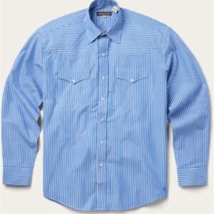 Blue Western Stripe Shirt
